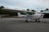 N4847G @ HKY - Sunset at the Hickory Regional Airport - by Bradley Bormuth
