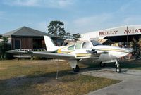 N4778C @ KISM - Beechcraft 95-B55 Baron at Kissimmee airport, close to the Flying Tigers Aircraft Museum - by Ingo Warnecke