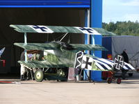 SE-XXZ @ ESGP - Fokker Dr1 Dreidecker SE-XXZ Mikael Karlson painted as German Air Force 403/17 SE-XXZ @ ESGP - Fokker Dr1 Dreidecker SE-XXZ Mikael Karlson painted as German Air Force 403/17