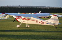 G-AORB @ EGLM - Cessna 170B visiting White Walthm - by moxy