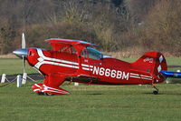 N666BM @ EGLM - Pitts S-1T - by moxy