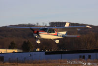 N18518 @ 7B9 - Cessna Cardinal on final to Ellington, CT - by Dave G