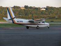 N23BQ @ KLUK - Central Airlines at sunset - by Kevin Kuhn