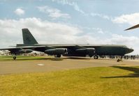 61-0022 @ MHZ - B-52H Stratofortress, callsign Scalp 93, of 93rd Bomb Squadron/917th Wing on display at the 1995 Mildenhall Air Fete. - by Peter Nicholson