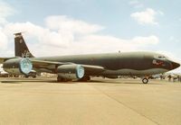 61-0313 @ MHZ - KC-135R Stratotanker 100 Proof of 100th Air Refuelling Wing with V-E day anniversary markings on display at the 1995 Mildenhall Air Fete. - by Peter Nicholson