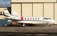G-LEAX @ EGHH - CESSNA CITATION 560