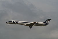 SP-LGD @ EBBR - Arrival of flight LO239 to RWY 25L - by Daniel Vanderauwera