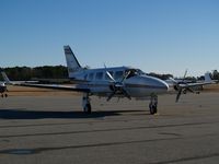 N102QT @ GWW - Parked on  tarmac @ GWW - by George Zimmerman