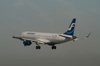 OH-LKL @ EBBR - Flight AY811 is descending to RWY 25L
