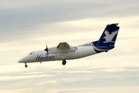 C-FCJE @ YVR - Landing at YVR