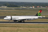 TS-INM @ EBBR - Arrival of flight 8U924 on RWY 25L