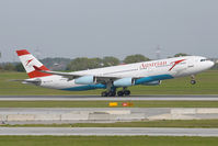 OE-LAH @ LOWW - Austrian Airlines A340-200
