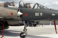BD11 @ EDFH - Mirage 5BD, static display at the 1985 open house at Hahn AB - by Friedrich Becker