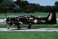 ZF203 @ EGXU - 72 Sq used to fly the Wessex. After disbandment as an operational unit it became a shadow squadron at Linton-on-Ouse.