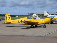 SE-KVU @ ESGP - SAAB S91B Safir SE-KVU F6 Flygklubb painted as Swedish Air Force 75/6