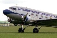 PH-DDA @ EGSU - Douglas C-47A-70-DL Skytrain at Duxford Airfield in 1996. - by Malcolm Clarke