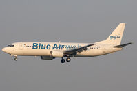 YR-BAD @ LOWW - Blueair 737-400 - by Andy Graf-VAP