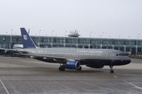 N427UA @ KORD - Airbus A320