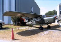 N408XN @ KLAL - Auster AOP9 outside the ISAM (International Sport Aviation Museum) during Sun 'n Fun 2000, Lakeland FL