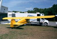 N26653 @ KLAL - Taylorcraft BL-65 outside the ISAM (International Sport Aviation Museum) during Sun 'n Fun 2000, Lakeland FL - by Ingo Warnecke