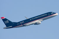 N807MD @ KLGA - US Airways Express