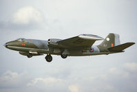 WE113 @ EGXW - Royal Air Force. Operated by 231 OCU and coded 'BJ'. - by vickersfour