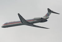 N283AA @ KLAX - American Airlines MD-82, 25R departure KLAX. - by Mark Kalfas