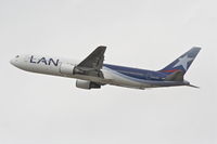 CC-CZT @ KLAX - LAN Airlines Boeing 767-316/ER  CC-CZT (cn 29228/699), 25R departure KLAX - by Mark Kalfas