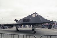 85-0836 @ EGXW - Lockheed F-117A Nighthawk at RAF Waddington's Air Show in 1995. - by Malcolm Clarke