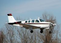 N2040C @ DTN - Landing on runway 14 at Downtown Shreveport. - by paulp