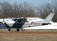 N94267 @ DTN - Taxiing to the active at Downtown Shreveport. - by paulp