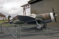 KL216 @ EGWC - Republic P-47 Thunderbolt at The Aerospace Museum, RAF Cosford in 1995. - by Malcolm Clarke