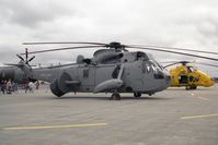 XV671 @ EGXW - Westland Sea King AEW2A at RAF Waddington in 1995. - by Malcolm Clarke