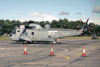 XZ579 @ EGQL - Westland Sea King HAS6 at RAF Leuchar's Air Show in 1997. - by Malcolm Clarke