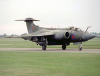 XV355 @ EGCN - Royal Air Force Buccaneer S2A (c/n B3-05-67). Operated by 237 OCU, coded 'I'. - by vickersfour