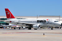 N318NB @ SNA - Taxi into position and hold