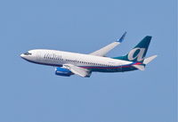 N278AT @ KLAX - AirTran Boeing 737-76N, 24L departure KLAX. - by Mark Kalfas