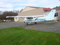 N734TB @ KBVY - Cessna 172N on East Side of Beverly Municipal. - by Samuel D.