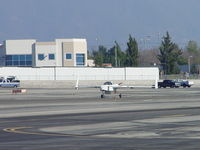 N166PT @ CCB - Landing on runway 24 - by Helicopterfriend
