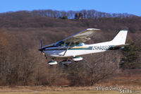 N5258R @ 7B9 - On final to Ellington, CT - by Dave G