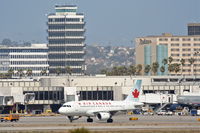 C-GJVS @ KLAX - Air Canada A319-112, taxiing to the gate KLAX. - by Mark Kalfas