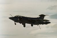 XV866 @ EGQS - Buccaneer S.2 of 736 Squadron at the 1971 RNAS Lossiemouth Airshow. - by Peter Nicholson