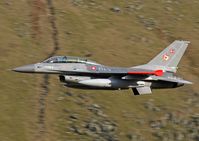 ET-613 - Royal Danish Air Force F-16BM (c/n 6G-10). Operated by Esk 727/730. Dunmail Raise, Cumbria. - by vickersfour