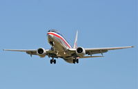 N965AN @ KLAX - American Airlines Boeing 737-823, short final 25L KLAX. - by Mark Kalfas