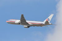 N774AN @ KLAX - American Airlines Boeing 777-223, 25R departure KLAX. - by Mark Kalfas