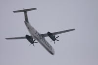 N501LX @ KBIL - DeHavilland Dash 8 - by cliffpov
