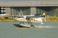 C-GVNL @ YVR - landing on the Fraser River