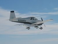 N588RV @ C77 - RV-10 with motorcycle carrier over Illinois. - by David Shelton