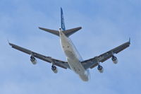 ZK-SUJ @ KLAX - Air New Zealand Boeing 747-4F6, offset 25L departure KLAX. - by Mark Kalfas