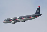 N163US @ KLAX - US Airways A321-211, 25R departure KLAX. - by Mark Kalfas